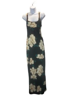 NWT Hello Molly, From Dawn Black Floral Maxi Dress Size 4
